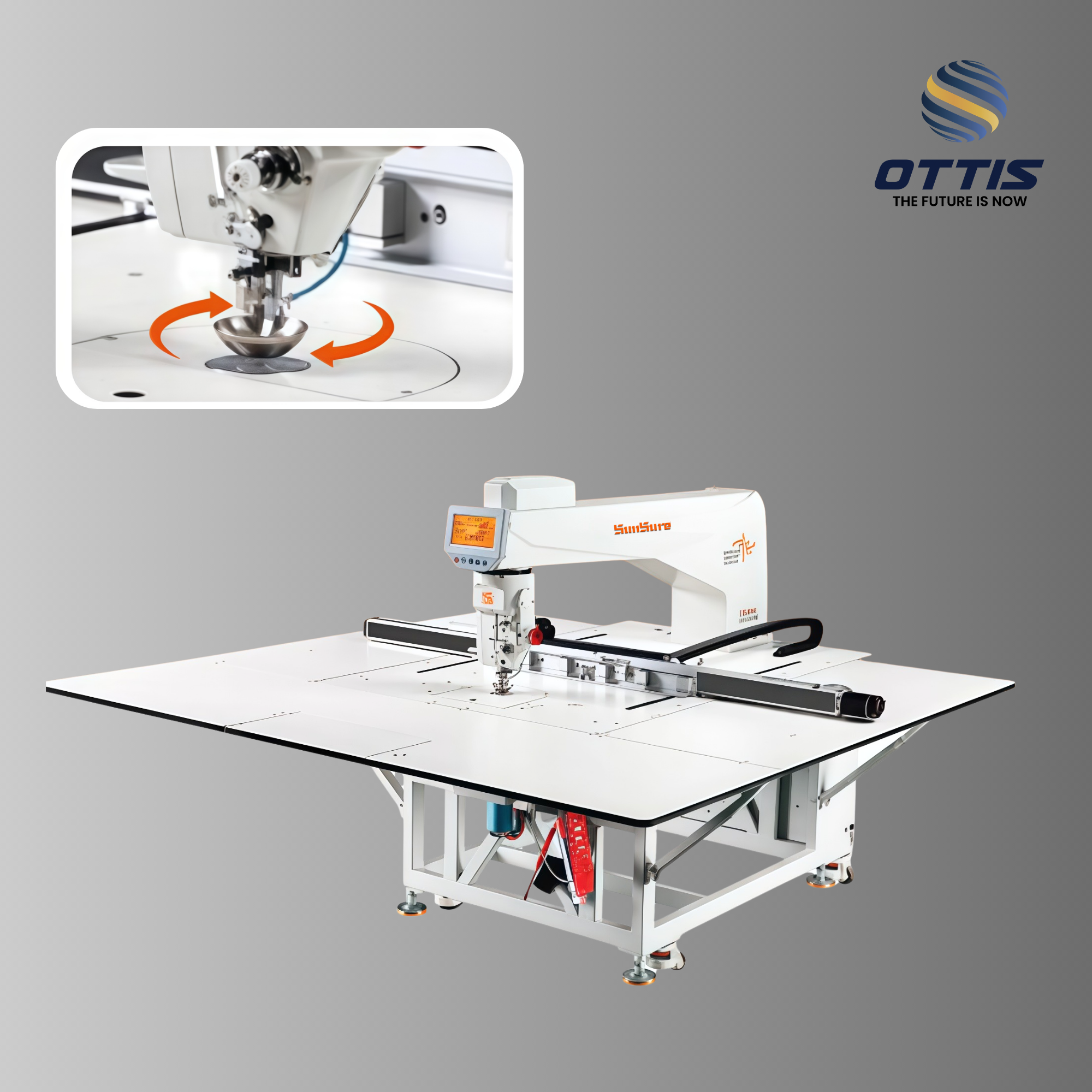 MAQUINA PATRONERA DE AREA 360 ° SS-360W